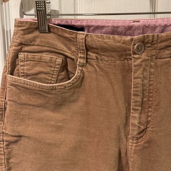 Lands’ End camel velvet pants  Size 8 - Picture 2 of 5